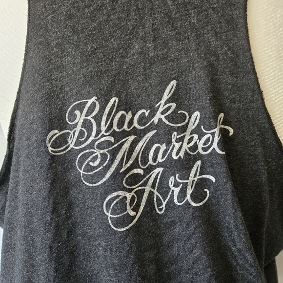 Black Market Art Womens We Can Do It!  Graphic Tank Top. Size Large - Picture 6 of 10